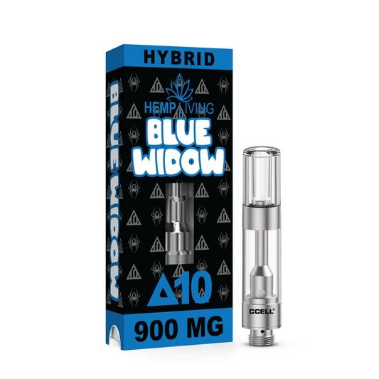 Hemp Living - Delta 10 Vape Cartridge - Blue Widow